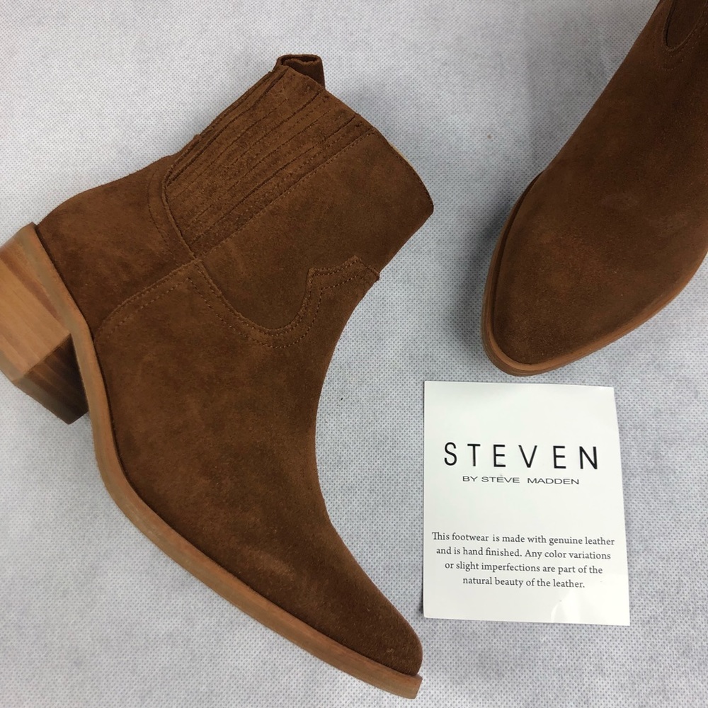 Steven by Steve Madden Wayland Western Booties